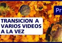 Añadir TRANSICIÓN a varios vídeos A LA VEZ en Premiere Pro