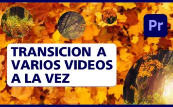 Añadir TRANSICIÓN a varios vídeos A LA VEZ en Premiere Pro