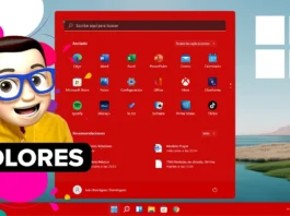 Cambiar Color del Menú Inicio y Barra de Tareas en Windows 11