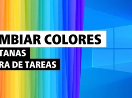 Cambiar el COLOR de la Barra de Tareas, Ventanas e Inicio de WINDOWS 10