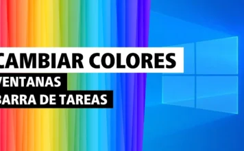 Cambiar el COLOR de la Barra de Tareas, Ventanas e Inicio de WINDOWS 10