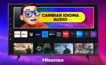 Cambiar el IDIOMA de Audio en HISENSE Smart TV