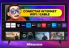 Cómo Conectar Smart TV HISENSE a Internet por WiFi | VIDAA OS