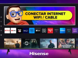 Cómo Conectar Smart TV HISENSE a Internet por WiFi | VIDAA OS