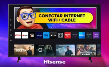 Cómo Conectar Smart TV HISENSE a Internet por WiFi | VIDAA OS