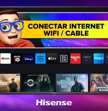 Cómo Conectar Smart TV HISENSE a Internet por WiFi | VIDAA OS