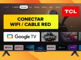 Cómo Conectar Smart TV TCL a Internet por WiFi - Google TV