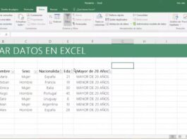 Cómo Filtrar Datos en Excel