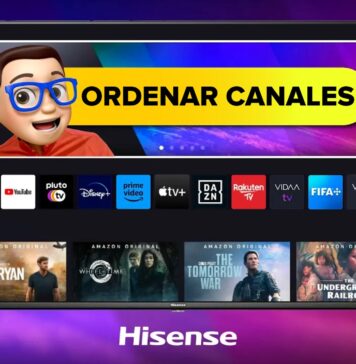 Cómo ORDENAR CANALES en Smart TV HISENSE