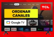 Cómo ORDENAR CANALES en Smart TV TCL con Google TV