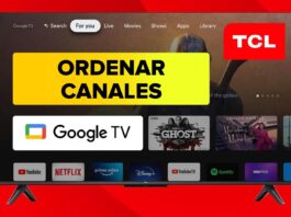 Cómo ORDENAR CANALES en Smart TV TCL con Google TV