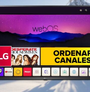 Cómo ORDENAR Canales en TV LG Smart TV