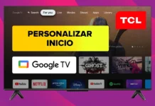 Cómo PERSONALIZAR La Pantalla de INICIO en Smart TV TCL con Google TV