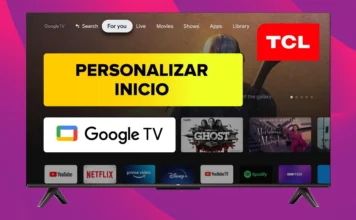 Cómo PERSONALIZAR La Pantalla de INICIO en Smart TV TCL con Google TV