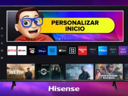 Cómo PERSONALIZAR Pantalla de INICIO en HISENSE Smart TV