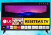 Cómo RESTABLECER de Fábrica Smart TV LG