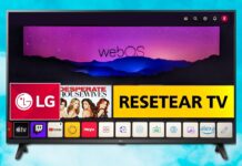 Cómo RESTABLECER de Fábrica Smart TV LG