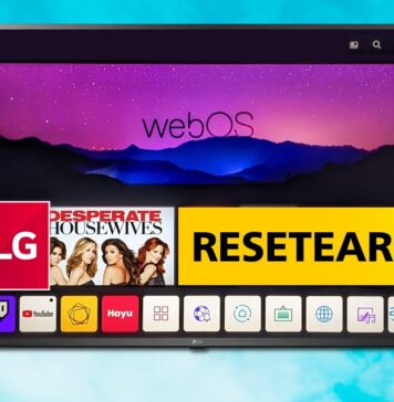 Cómo RESTABLECER de Fábrica Smart TV LG