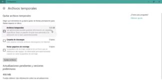 Eliminar Archivos Temporales en Windows 10