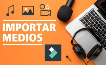 IMPORTAR y Organizar MULTIMEDIA en Filmora