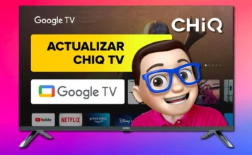 ACTUALIZAR el Software Smart TV CHIQ con Google TV