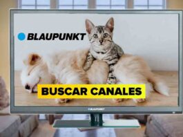 BUSCAR CANALES en Blaupunkt TV