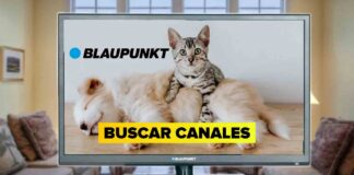 BUSCAR CANALES en Blaupunkt TV