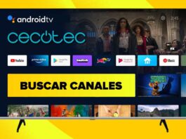 BUSCAR CANALES en Smart TV CECOTEC con Android TV