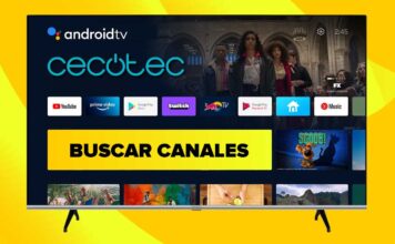 BUSCAR CANALES en Smart TV CECOTEC con Android TV