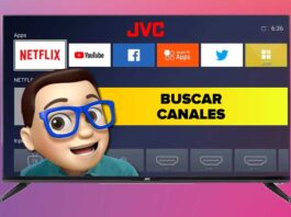 BUSCAR CANALES en Smart Tv JVC | OS Propio