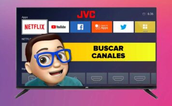 BUSCAR CANALES en Smart Tv JVC | OS Propio