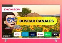 BUSCAR CANALES en TV THOMSON Smart TV con Android TV