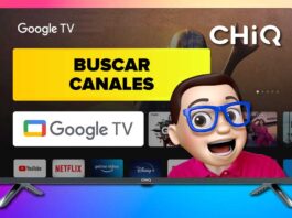 Cómo BUSCAR CANALES en Smart TV CHIQ con Google TV