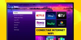 Cómo Conectar ROKU TV a Internet por WiFi