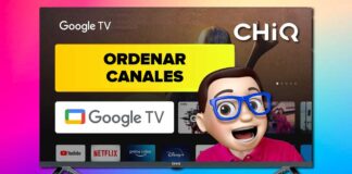 Cómo ORDENAR CANALES en Smart TV CHIQ con Google TV