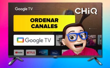 Cómo ORDENAR CANALES en Smart TV CHIQ con Google TV