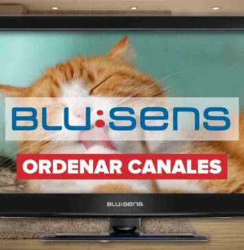 Cómo ORDENAR CANALES en TV Blusens