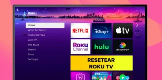 Cómo RESTAURAR ROKU TV a los Valores de FÁBRICA