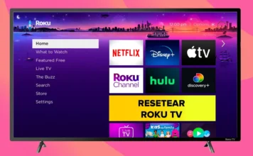 Cómo RESTAURAR ROKU TV a los Valores de FÁBRICA
