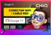 Conectar Smart TV CHIQ con Google TV al WiFi