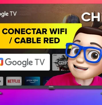 Conectar Smart TV CHIQ con Google TV al WiFi