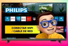 Conectar Smart TV PHILIPS a Internet por WiFi | OS Saphi