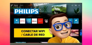 Conectar Smart TV PHILIPS a Internet por WiFi | OS Saphi