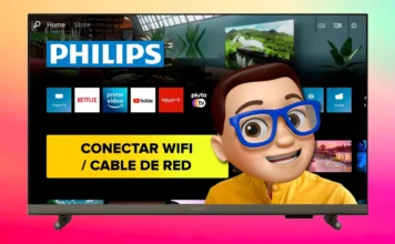 Conectar Smart TV PHILIPS a Internet por WiFi | OS Saphi