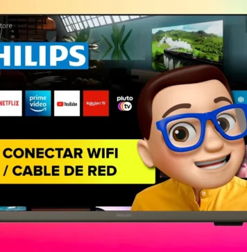 Conectar Smart TV PHILIPS a Internet por WiFi | OS Saphi