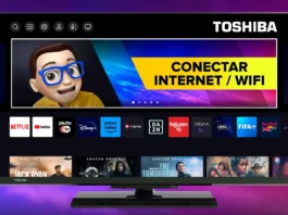 Conectar Smart TV TOSHIBA a Internet por WiFi