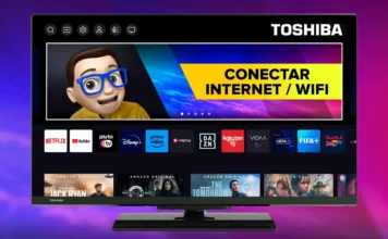 Conectar Smart TV TOSHIBA a Internet por WiFi