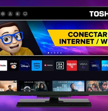 Conectar Smart TV TOSHIBA a Internet por WiFi