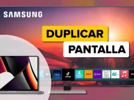 Duplicar Pantalla Android, iPhone o MAC en Samsung Smart TV