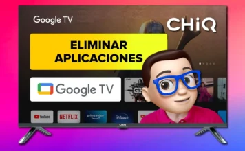 ELIMINAR Aplicaciones en Smart TV CHIQ con Google TV